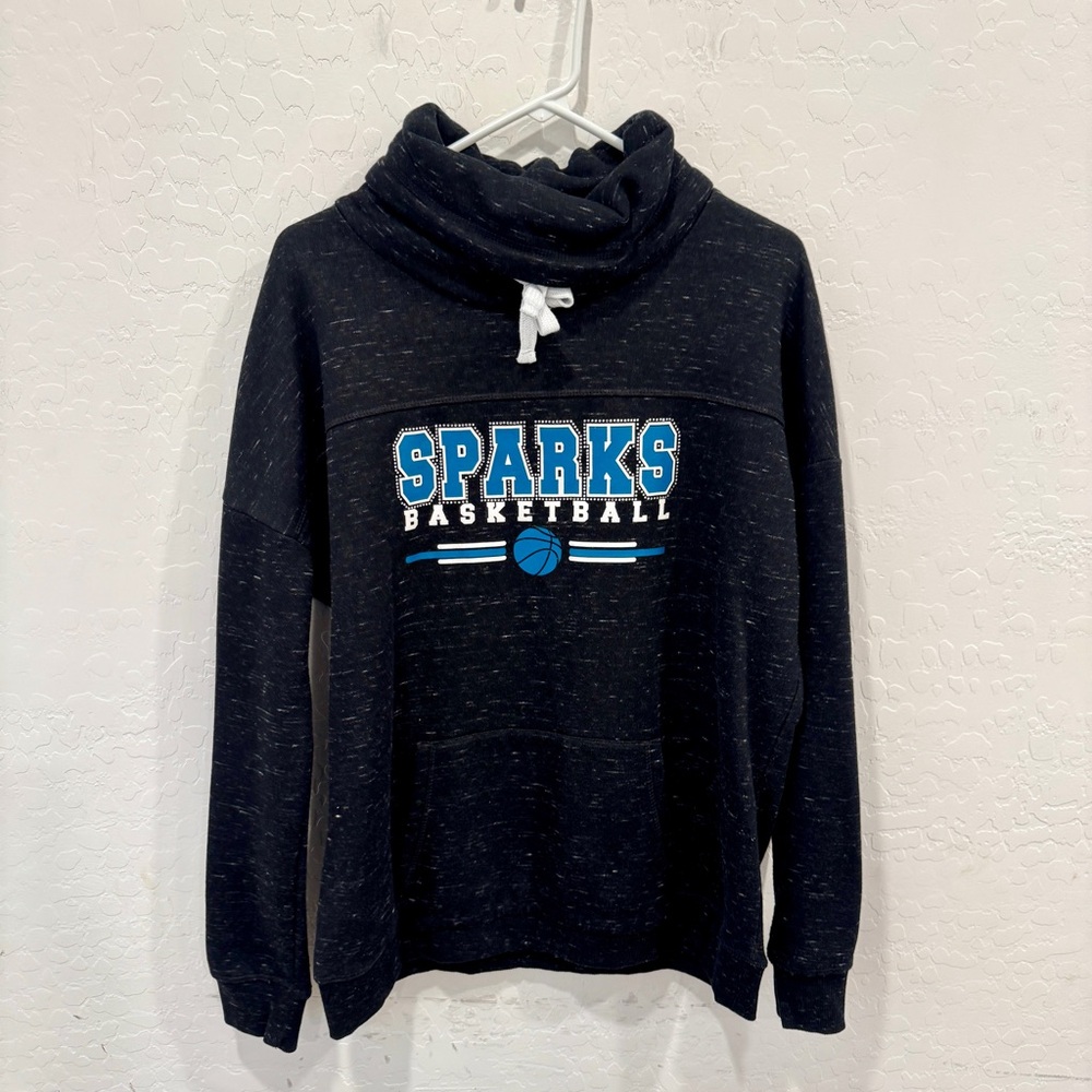 Sparks Basketball Sweater Womens Large Cowl-neck Los Angeles WNBA